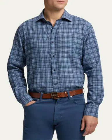 Ralph Lauren Purple Label Plaid Flannel Shirt | Thumbnail 2 Ralph Lauren Purple Label Plaid Flannel Shirt | Thumbnail 2