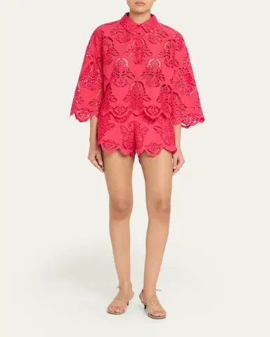 Cara Cara Erica Embroidered Top | Thumbnail 2 Cara Cara Erica Embroidered Top | Thumbnail 2