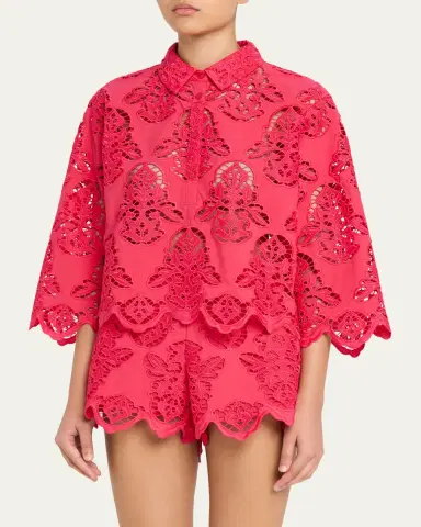 Cara Cara Erica Embroidered Top | Thumbnail 4 Cara Cara Erica Embroidered Top | Thumbnail 4