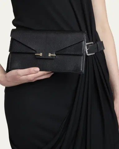 Tom Ford Aube Mini Leather Clutch Bag | Thumbnail 2 Tom Ford Aube Mini Leather Clutch Bag | Thumbnail 2