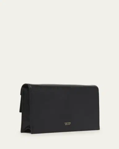 Tom Ford Aube Mini Leather Clutch Bag | Thumbnail 3 Tom Ford Aube Mini Leather Clutch Bag | Thumbnail 3