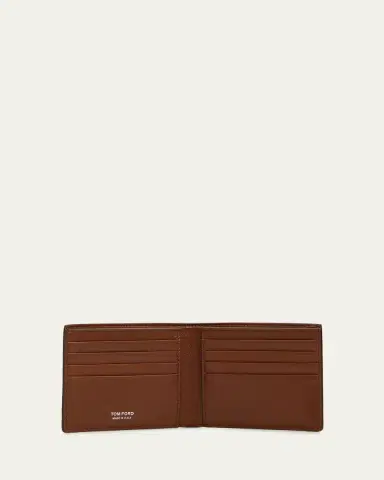 Tom Ford Men's Exotic Line Croc-Effect Bifold Wallet | Thumbnail 3 Tom Ford Men's Exotic Line Croc-Effect Bifold Wallet | Thumbnail 3
