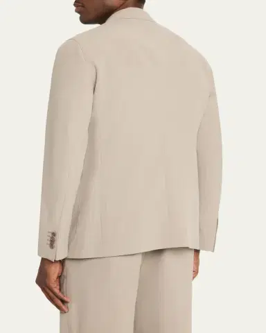 Giorgio Armani Linen Single-Breasted Jacket | Thumbnail 3 Giorgio Armani Linen Single-Breasted Jacket | Thumbnail 3