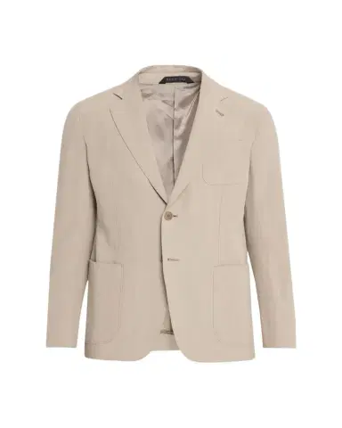Giorgio Armani Linen Single-Breasted Jacket | Thumbnail 1 Giorgio Armani Linen Single-Breasted Jacket | Thumbnail 1