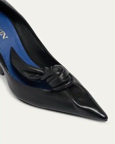 Lanvin 100mm Leather Bow Pumps | Thumbnail 5 Lanvin 100mm Leather Bow Pumps | Thumbnail 5