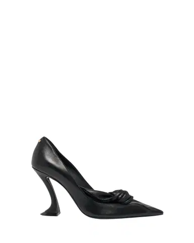 Lanvin 100mm Leather Bow Pumps | Thumbnail 1 Lanvin 100mm Leather Bow Pumps | Thumbnail 1