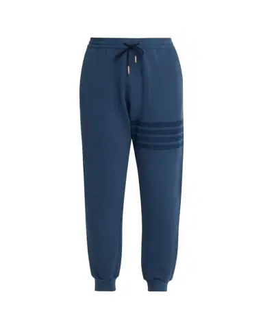 Thom Browne Men's 4-Bar Cotton Sweatpants | Thumbnail 1 Thom Browne Men's 4-Bar Cotton Sweatpants | Thumbnail 1