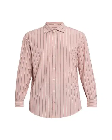 Massimo Alba Men's Genova Multi-Stripe Cotton Sport Shirt | Thumbnail 1 Massimo Alba Men's Genova Multi-Stripe Cotton Sport Shirt | Thumbnail 1