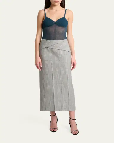 Victoria Beckham Sheer Rib Camisole Top | Thumbnail 2 Victoria Beckham Sheer Rib Camisole Top | Thumbnail 2