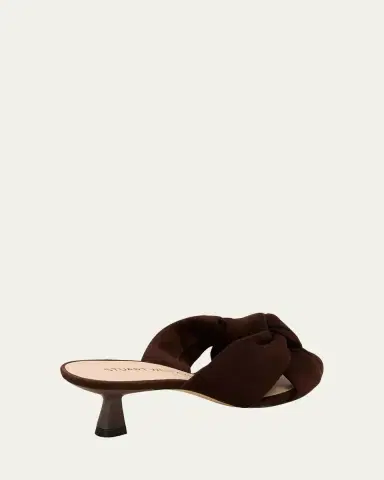 Stuart Weitzman 50mm Soplaya Suede Mule Sandals | Thumbnail 3 Stuart Weitzman 50mm Soplaya Suede Mule Sandals | Thumbnail 3