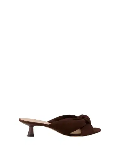 Stuart Weitzman 50mm Soplaya Suede Mule Sandals | Thumbnail 1 Stuart Weitzman 50mm Soplaya Suede Mule Sandals | Thumbnail 1