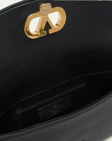 Valentino Garavani Small VLogo Leather Shoulder Bag | Thumbnail 4 Valentino Garavani Small VLogo Leather Shoulder Bag | Thumbnail 4
