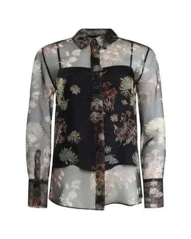 Altuzarra Chika Floral Silk Button-Front Shirt | Thumbnail 1 Altuzarra Chika Floral Silk Button-Front Shirt | Thumbnail 1