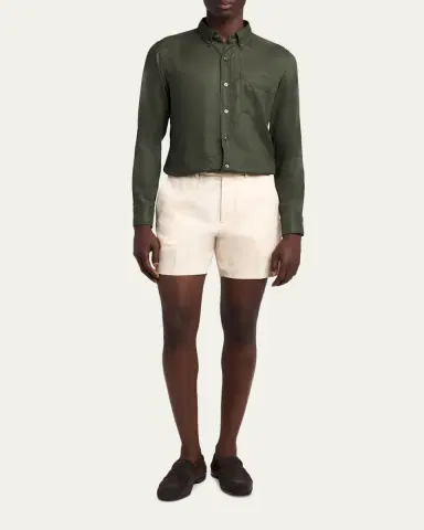 Tom Ford Men's Sean Suede Penny Loafers | Thumbnail 3 Tom Ford Men's Sean Suede Penny Loafers | Thumbnail 3
