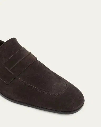 Tom Ford Men's Sean Suede Penny Loafers | Thumbnail 5 Tom Ford Men's Sean Suede Penny Loafers | Thumbnail 5