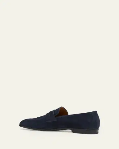 Tom Ford Men's Sean Suede Penny Loafers | Thumbnail 8 Tom Ford Men's Sean Suede Penny Loafers | Thumbnail 8