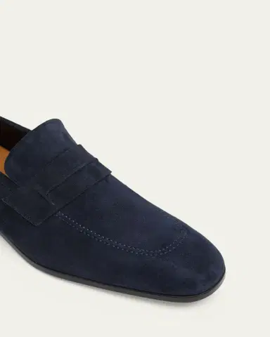 Tom Ford Men's Sean Suede Penny Loafers | Thumbnail 9 Tom Ford Men's Sean Suede Penny Loafers | Thumbnail 9