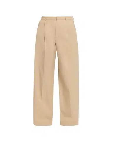 Vince Camille Mid-Rise Cotton-Blend Trousers | Thumbnail 1 Vince Camille Mid-Rise Cotton-Blend Trousers | Thumbnail 1