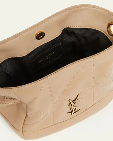 Saint Laurent Jamie Mini YSL Quilted Leather Shoulder Bag | Thumbnail 4 Saint Laurent Jamie Mini YSL Quilted Leather Shoulder Bag | Thumbnail 4