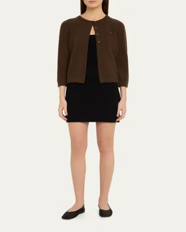 Vince Cashmere-Blend Pocket Cardigan | Thumbnail 2 Vince Cashmere-Blend Pocket Cardigan | Thumbnail 2