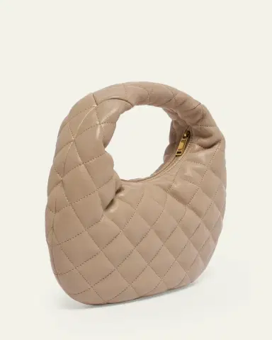 Saint Laurent Icarino Baby YSL Quilted Leather Hobo Bag | Thumbnail 3 Saint Laurent Icarino Baby YSL Quilted Leather Hobo Bag | Thumbnail 3