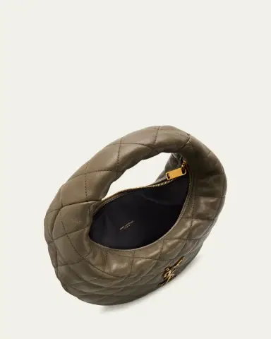 Saint Laurent Icarino Baby YSL Quilted Leather Hobo Bag | Thumbnail 8 Saint Laurent Icarino Baby YSL Quilted Leather Hobo Bag | Thumbnail 8