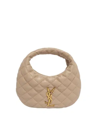 Saint Laurent Icarino Baby YSL Quilted Leather Hobo Bag | Thumbnail 1 Saint Laurent Icarino Baby YSL Quilted Leather Hobo Bag | Thumbnail 1