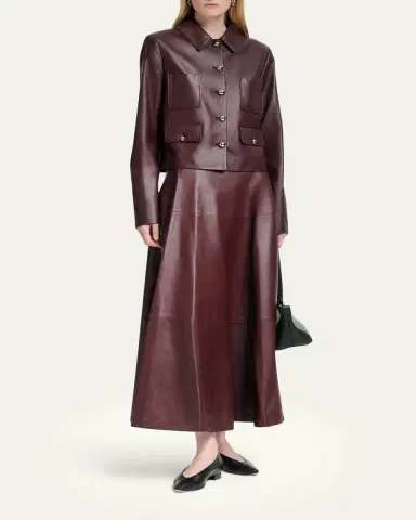 Altuzarra Astley Tailored Leather Jacket | Thumbnail 2 Altuzarra Astley Tailored Leather Jacket | Thumbnail 2