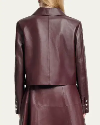 Altuzarra Astley Tailored Leather Jacket | Thumbnail 3 Altuzarra Astley Tailored Leather Jacket | Thumbnail 3