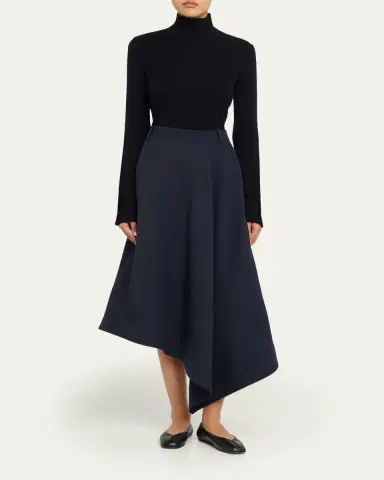 A.L.C. Gael Asymmetric Midi Skirt | Thumbnail 2 A.L.C. Gael Asymmetric Midi Skirt | Thumbnail 2