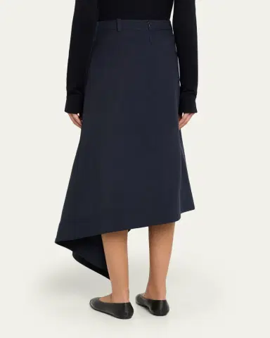 A.L.C. Gael Asymmetric Midi Skirt | Thumbnail 3 A.L.C. Gael Asymmetric Midi Skirt | Thumbnail 3