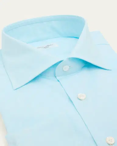 Cesare Attolini Men's Slubbed Check Cotton Dress Shirt | Thumbnail 2 Cesare Attolini Men's Slubbed Check Cotton Dress Shirt | Thumbnail 2