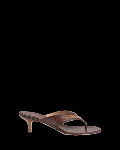 Malone Souliers 45mm Koko Embossed Leather Thong Sandals | Thumbnail 2 Malone Souliers 45mm Koko Embossed Leather Thong Sandals | Thumbnail 2