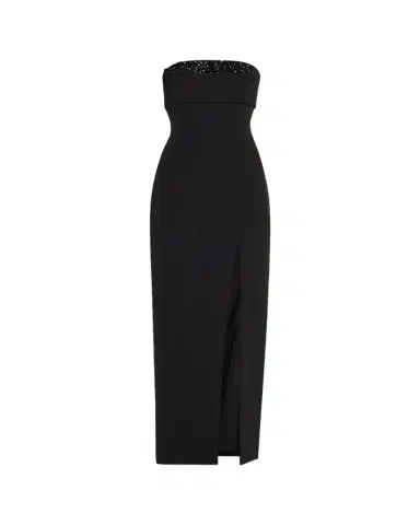 Aidan Mattox Strapless Crystal-Embellished Column Gown | Thumbnail 1 Aidan Mattox Strapless Crystal-Embellished Column Gown | Thumbnail 1