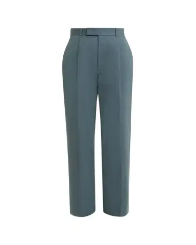 Jil Sander Pleated Cotton Straight-Leg Pants | Thumbnail 1 Jil Sander Pleated Cotton Straight-Leg Pants | Thumbnail 1