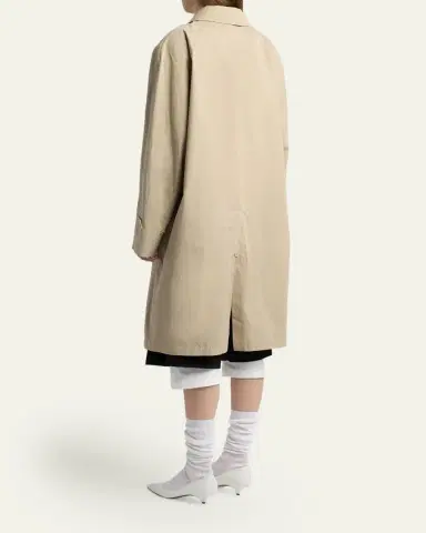 The Row Dayton Single-Breasted Car Coat | Thumbnail 3 The Row Dayton Single-Breasted Car Coat | Thumbnail 3