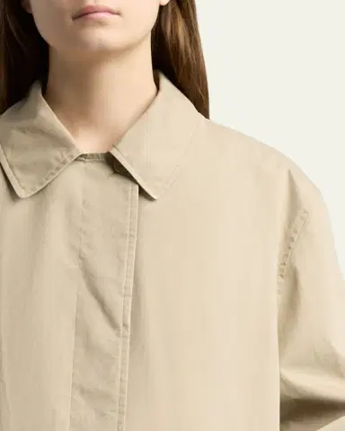 The Row Dayton Single-Breasted Car Coat | Thumbnail 5 The Row Dayton Single-Breasted Car Coat | Thumbnail 5