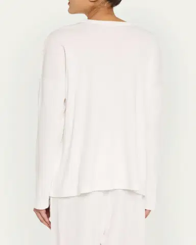 The Row Floris Cotton Long-Sleeve Top | Thumbnail 3 The Row Floris Cotton Long-Sleeve Top | Thumbnail 3