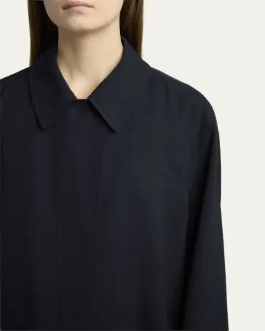 The Row Dayton Single-Breasted Car Coat | Thumbnail 5 The Row Dayton Single-Breasted Car Coat | Thumbnail 5