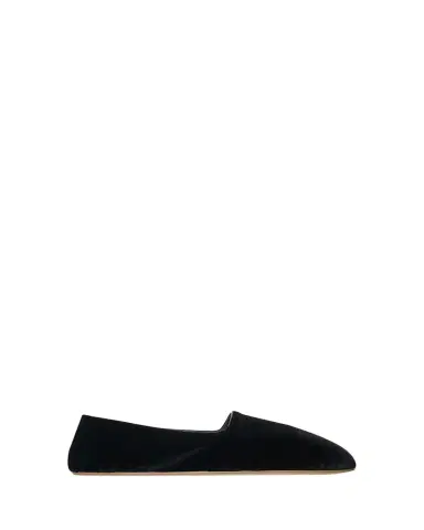 The Row Ponti Velvet Slippers | Thumbnail 1 The Row Ponti Velvet Slippers | Thumbnail 1