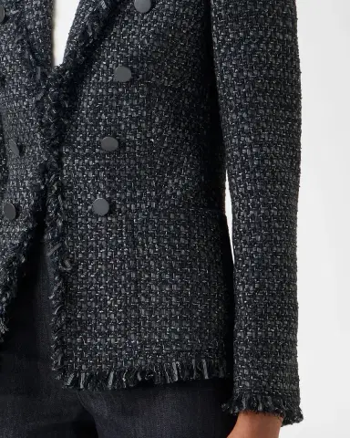 Akris punto Salt and Pepper Tweed Jacket | Thumbnail 4 Akris punto Salt and Pepper Tweed Jacket | Thumbnail 4