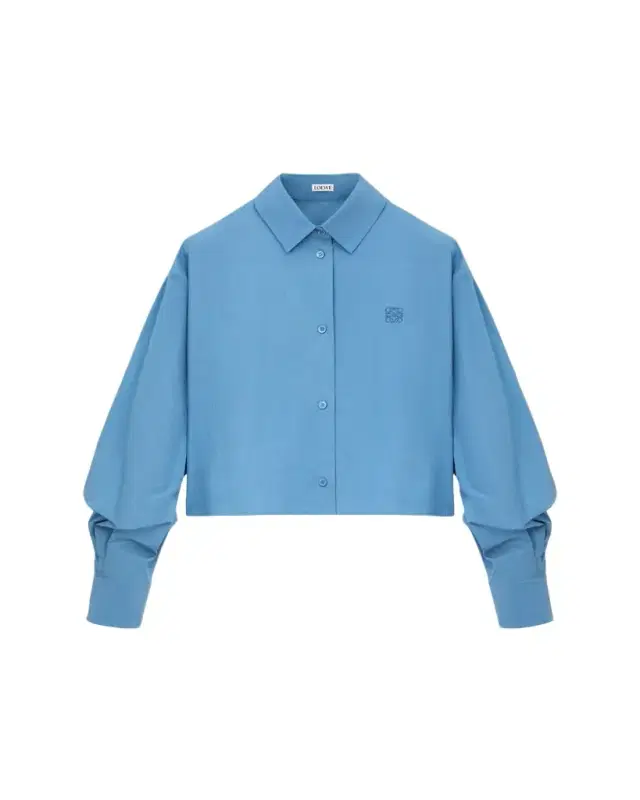 Cotton Poplin Boxy Button-Down Shirt Cotton Poplin Boxy Button-Down Shirt