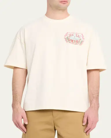 Amiri Men's Chateau Cotton T-Shirt | Thumbnail 4 Amiri Men's Chateau Cotton T-Shirt | Thumbnail 4