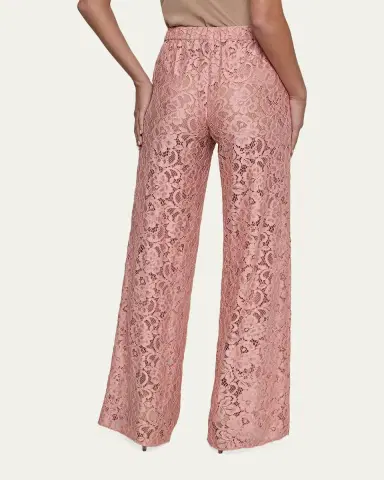 L'AGENCE Tavia Floral Lace Trousers | Thumbnail 3 L'AGENCE Tavia Floral Lace Trousers | Thumbnail 3