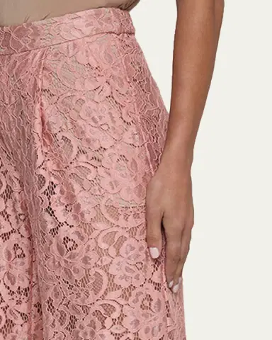L'AGENCE Tavia Floral Lace Trousers | Thumbnail 5 L'AGENCE Tavia Floral Lace Trousers | Thumbnail 5