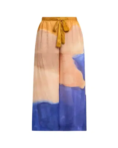Ulla Johnson x Helen Frankenthaler Julien Silk-Chiffon Pants | Thumbnail 1 Ulla Johnson x Helen Frankenthaler Julien Silk-Chiffon Pants | Thumbnail 1
