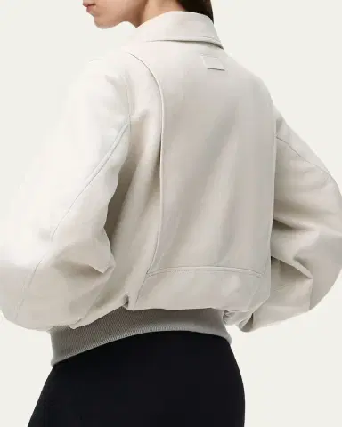 Loewe Suede Oversized Bomber Jacket | Thumbnail 3 Loewe Suede Oversized Bomber Jacket | Thumbnail 3