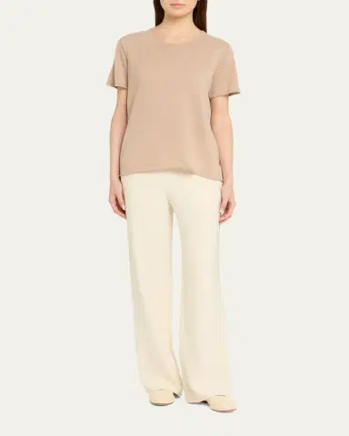 MAJESTIC FILATURES Machine Washable Cashmere Crewneck T-Shirt | Thumbnail 6 MAJESTIC FILATURES Machine Washable Cashmere Crewneck T-Shirt | Thumbnail 6