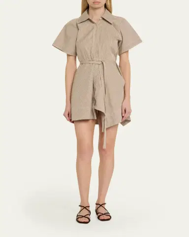 A.L.C. Julie Pinstripe Mini Shirtdress | Thumbnail 2 A.L.C. Julie Pinstripe Mini Shirtdress | Thumbnail 2