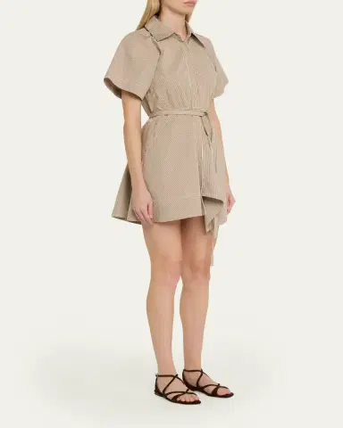 A.L.C. Julie Pinstripe Mini Shirtdress | Thumbnail 4 A.L.C. Julie Pinstripe Mini Shirtdress | Thumbnail 4